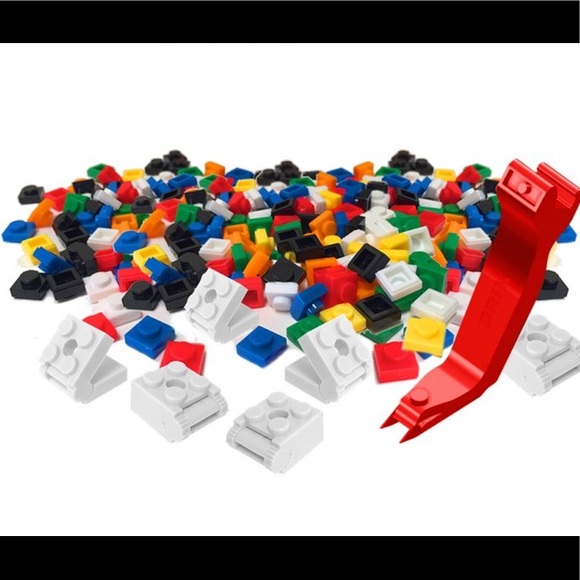 Brik Tile - Wall & Table Building Kit - Compatible with Major Brands (Black) - Picture 12 of 15